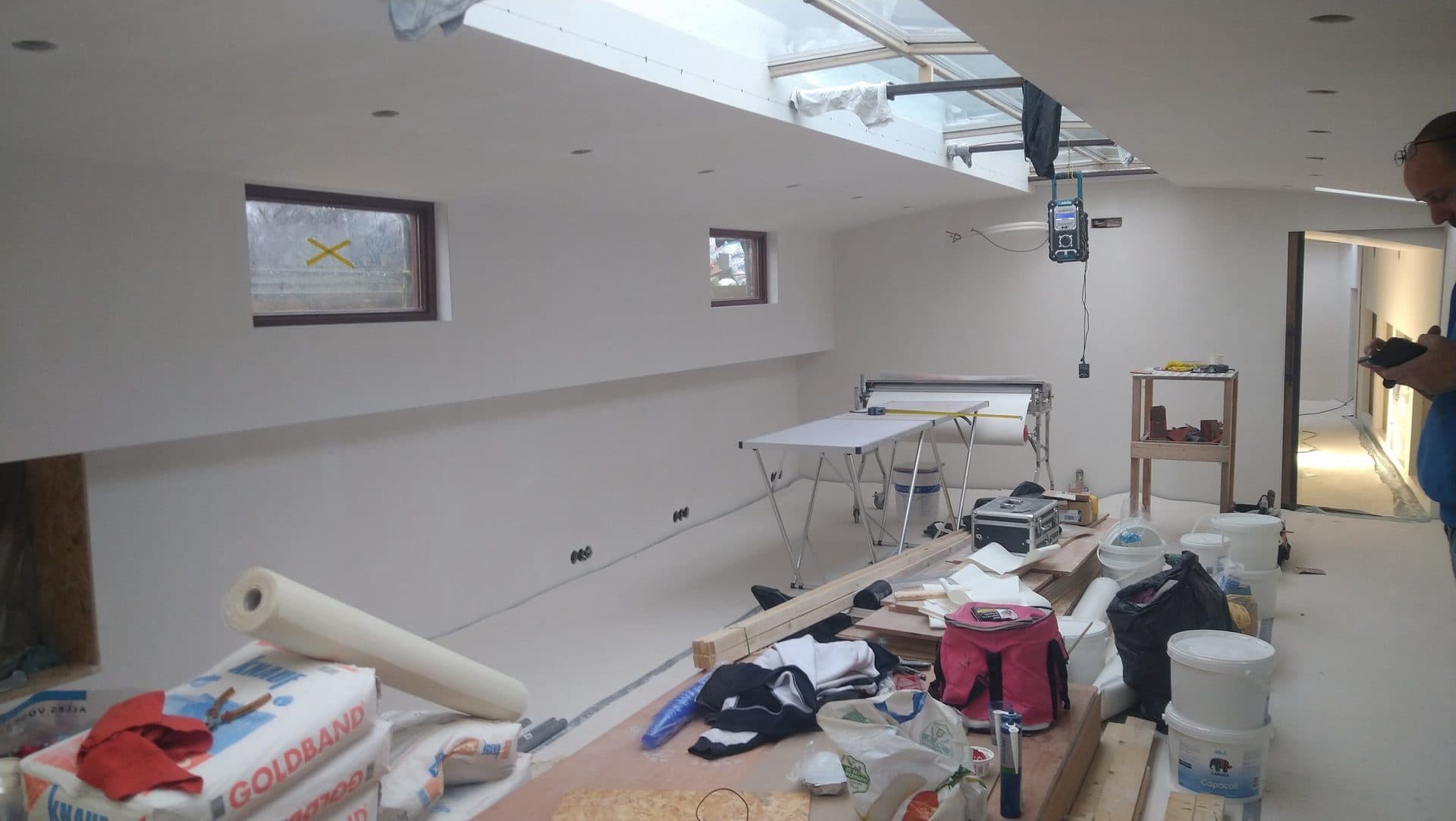 Binnenrenovatie met houten constructies