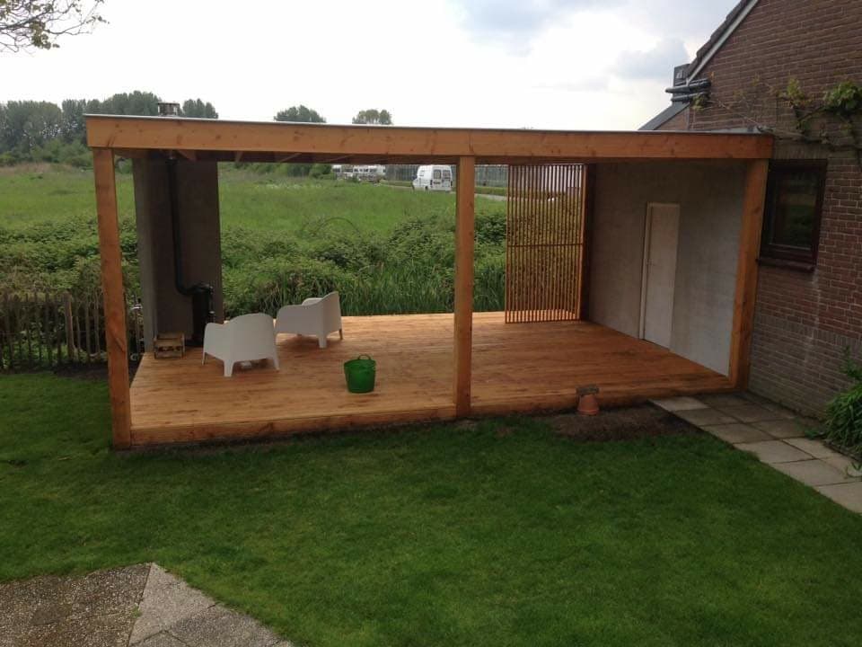 Bijgebouw schilderen en onderhoud